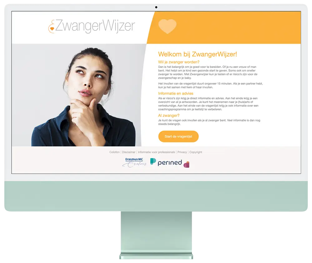 website Zwangerwijzer.nl